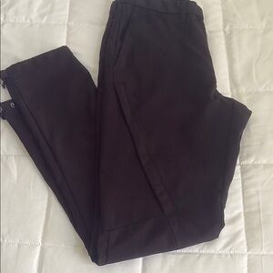 Michael Kors, men black pants, special‎ detailing on legs with snaps on bottom